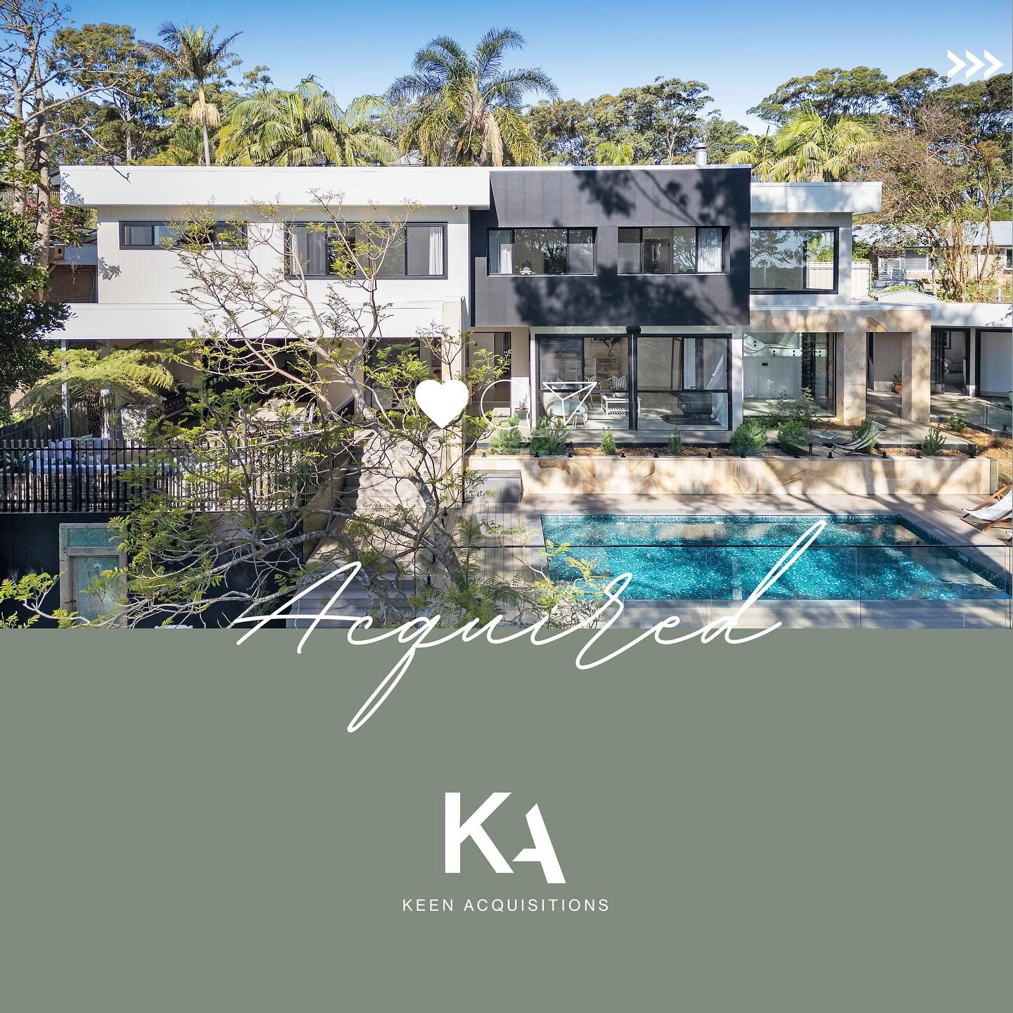 Acquired!

Excited to share that our clients have secured a stunning home in Avoca Beach early in the campaign, despite strong interest from multiple parties.

#keenacquisitions #buyersagent #buyersagentcentralcoast #buyersagentnewcastle #property #r