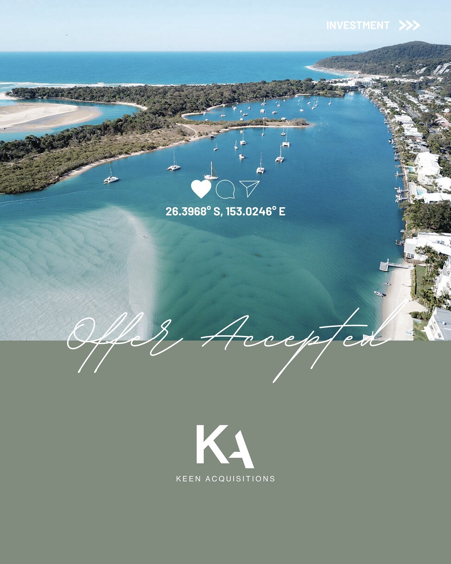 Offer accepted! 🎉
Excited to share that our clients have had their offer accepted on a beautiful property in the Noosa Shire, Sunshine Coast - Qld. Looking forward to sharing more details with you soon!

#buyersagent #queenslandproperty #noosa #inve