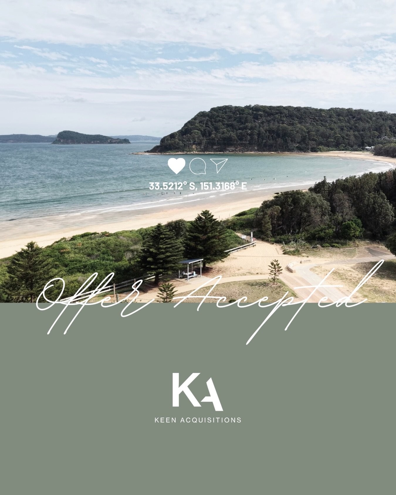 Offer accepted.🤝

So excited to share that our first home buyers have just had their offer accepted on a great property on the peninsula. Can&rsquo;t wait to share more details soon.

#keenacquisitions #buyersagentcentralcoast