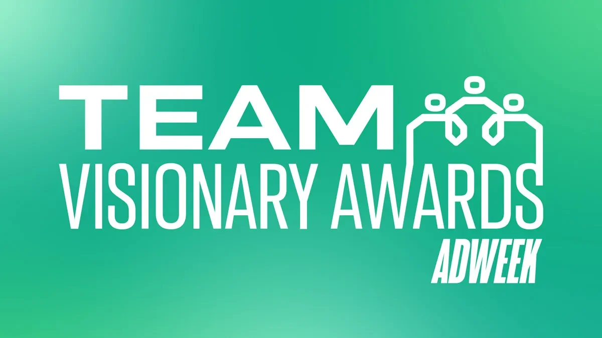 ADWEEK SHORTLISTS THE BRAND AGENCY FOR TEAM VISIONARY AWARDS