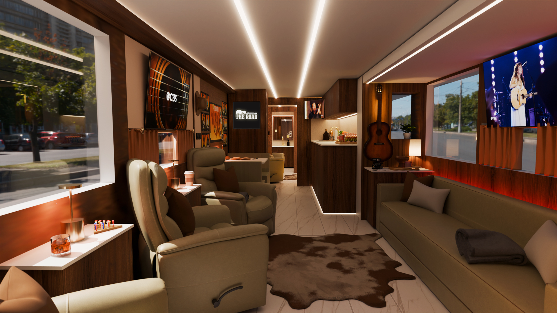 CBS' "The Road" Ultimate Bus Tour
