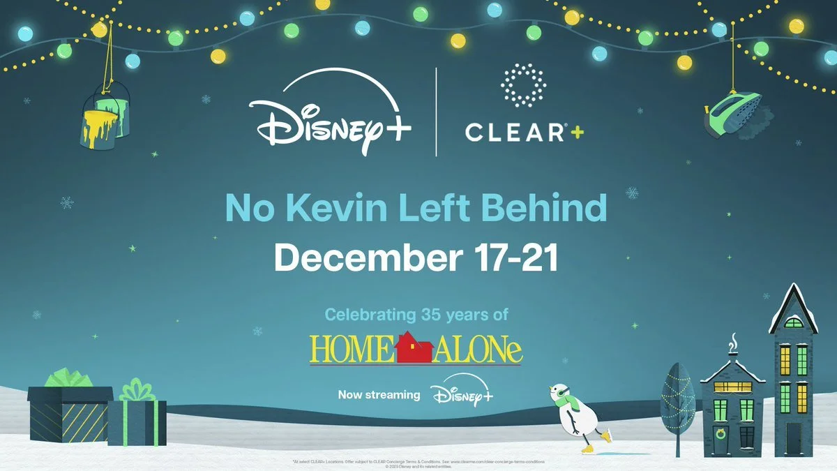 Disney+ x CLEAR Holiday Activation