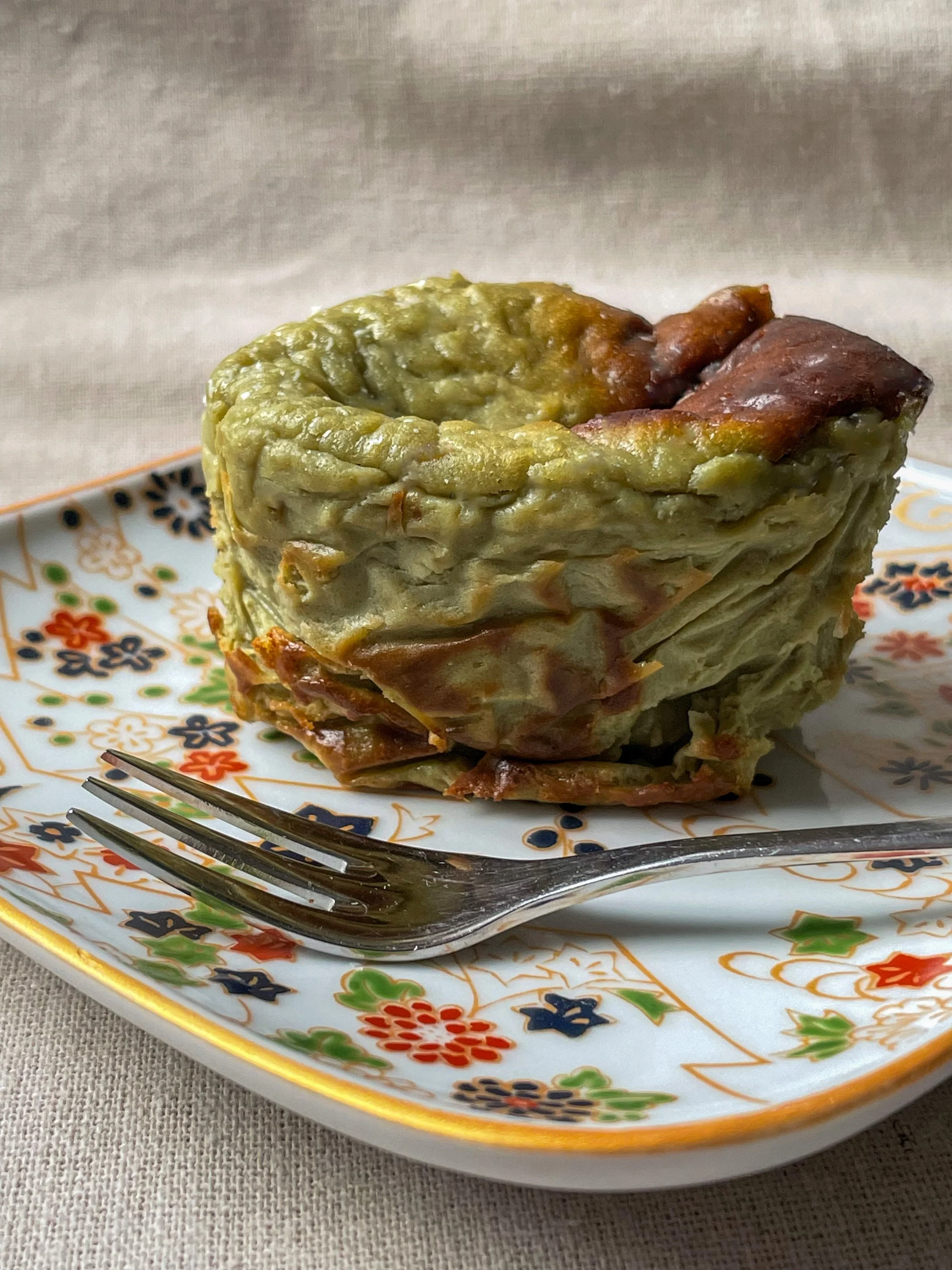 DAIKAN Matcha Basque Cheesecake