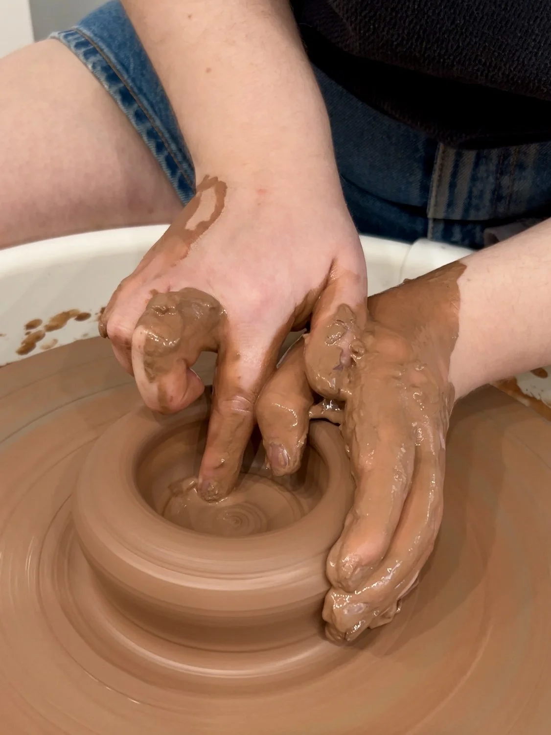 Introduction to Wheel Throwing Pottery Class
