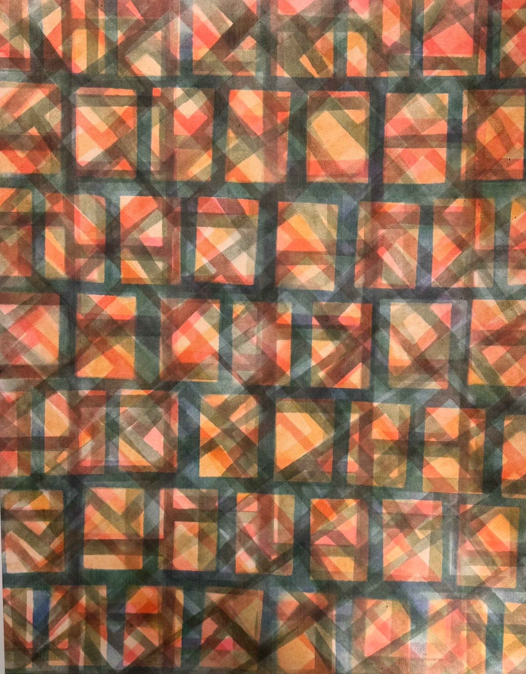 Reggae Red Kaleidoscope