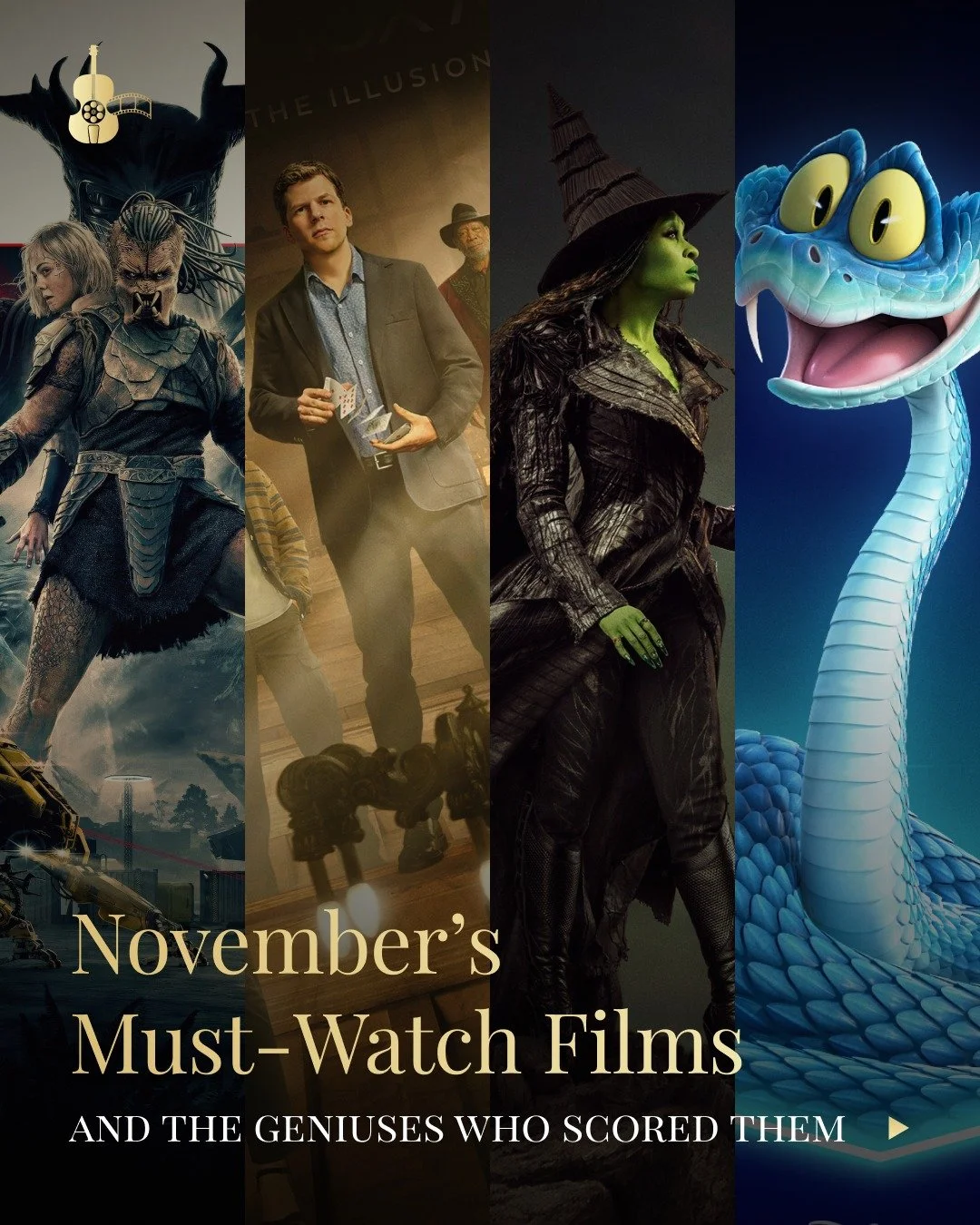 November is heating up the holiday season's movie lineup! 🔥 What other movies are you looking forward to coming out in theaters? Comment down below! 🎞️👇

#Movies #Films #Cinema #FilmMusic #FilmConcertsPH