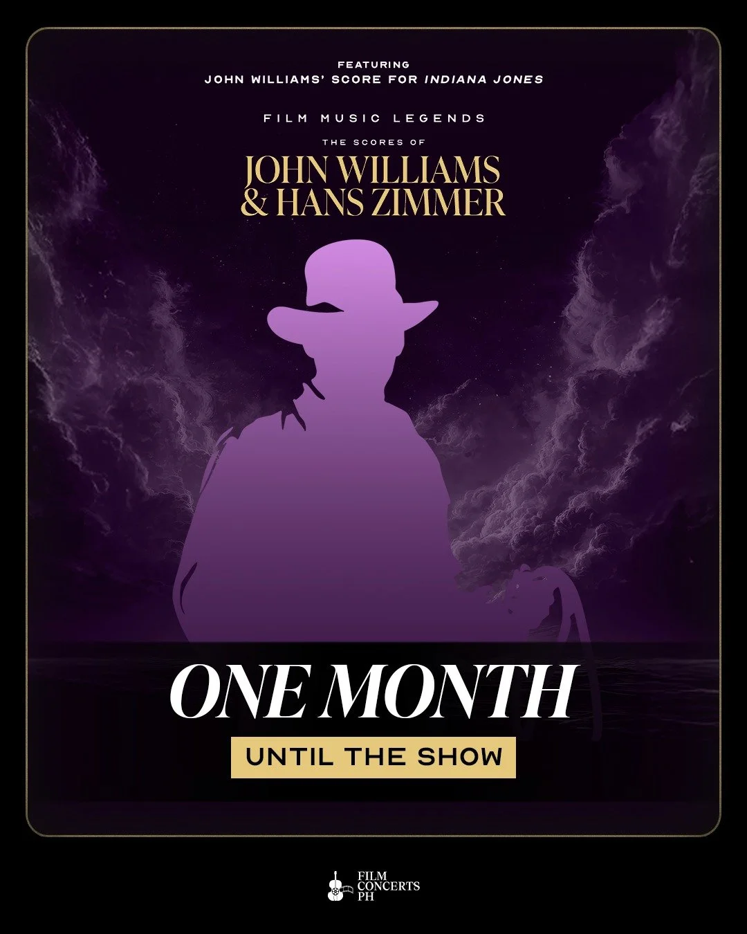 A celebration of cinematic composition at its finest. 🎻

With one month to go, 𝐅𝐢𝐥𝐦 𝐌𝐮𝐬𝐢𝐜 𝐋𝐞𝐠𝐞𝐧𝐝𝐬 brings together the iconic scores of John Williams and Hans Zimmer in an all-orchestral concert experience, performed live by the @filh