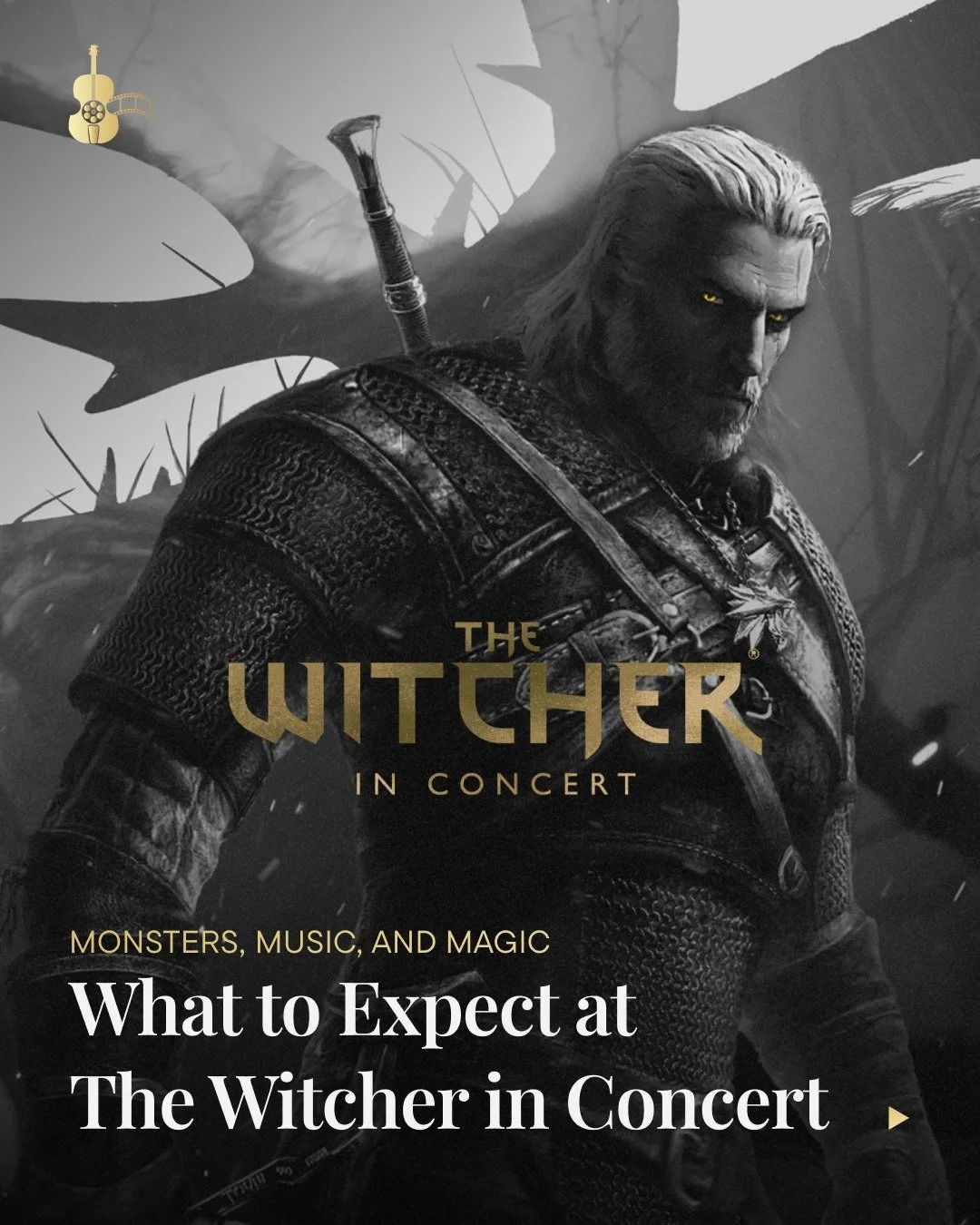 Here's everything you need to know about 𝐓𝐡𝐞 𝐖𝐢𝐭𝐜𝐡𝐞𝐫 𝐢𝐧 𝐂𝐨𝐧𝐜𝐞𝐫𝐭 happening on March 28-29, 2026. 🐺

Ready to follow the Path into the Continent? Grab your tickets now for the following shows:
🗡 March 28, 2026, 3:00 PM
🗡 March 29,