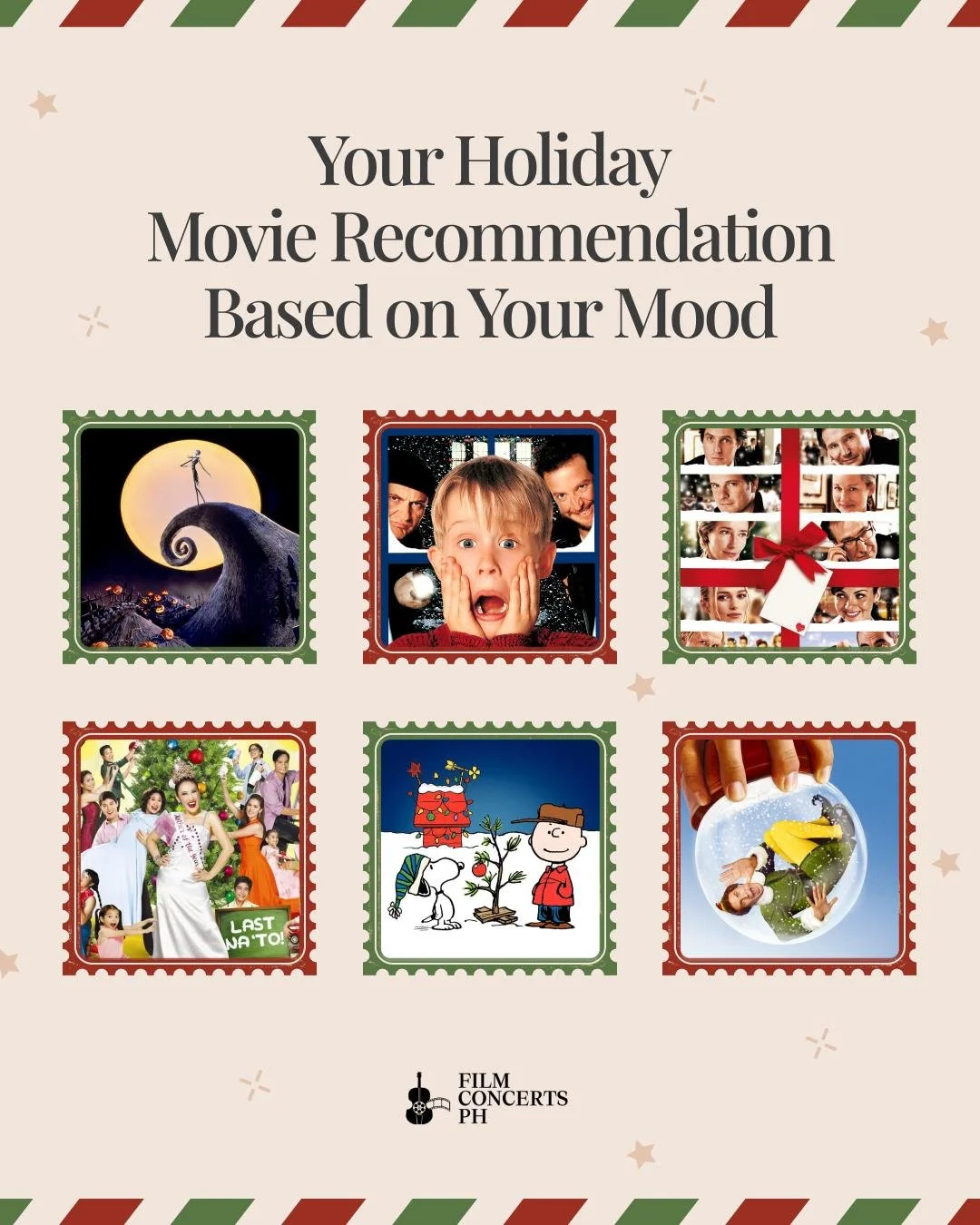 Let's revisit these classics this holiday season. 🎄 Which of these movies are you watching this Christmas?

We're wishing everyone a happy holiday season!

From the FCPH Team &hearts;️

#Christmas #Holidays #HolidayMovies #ChristmasFilms