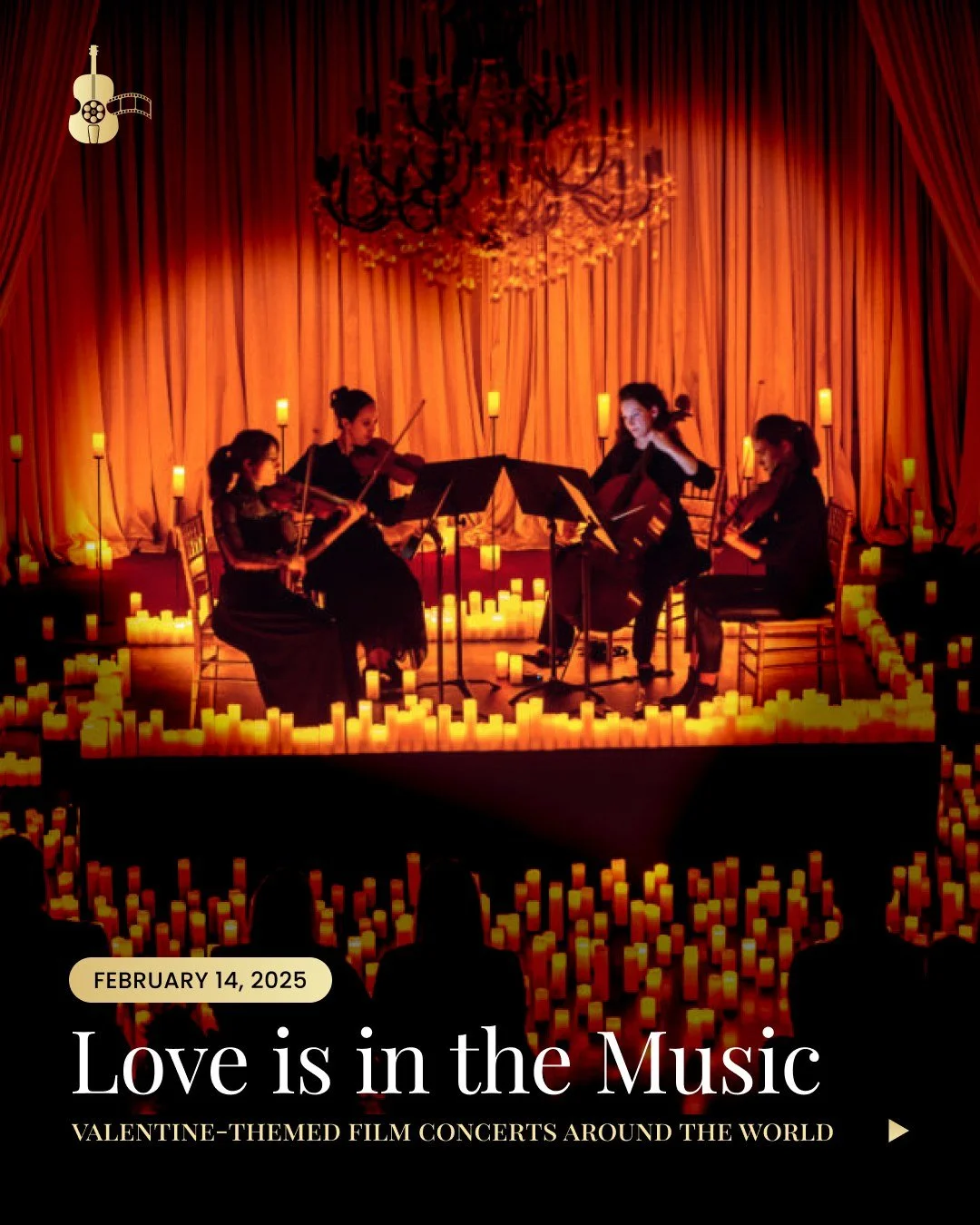 Date ideas, anyone? ✨ Make your out-of-the-country trip even more intimate with a night filled with love songs from your favorite romance films!

Which of these countries would you visit to watch these productions? ❣️

#FilmConcerts #LiveOrchestra #O