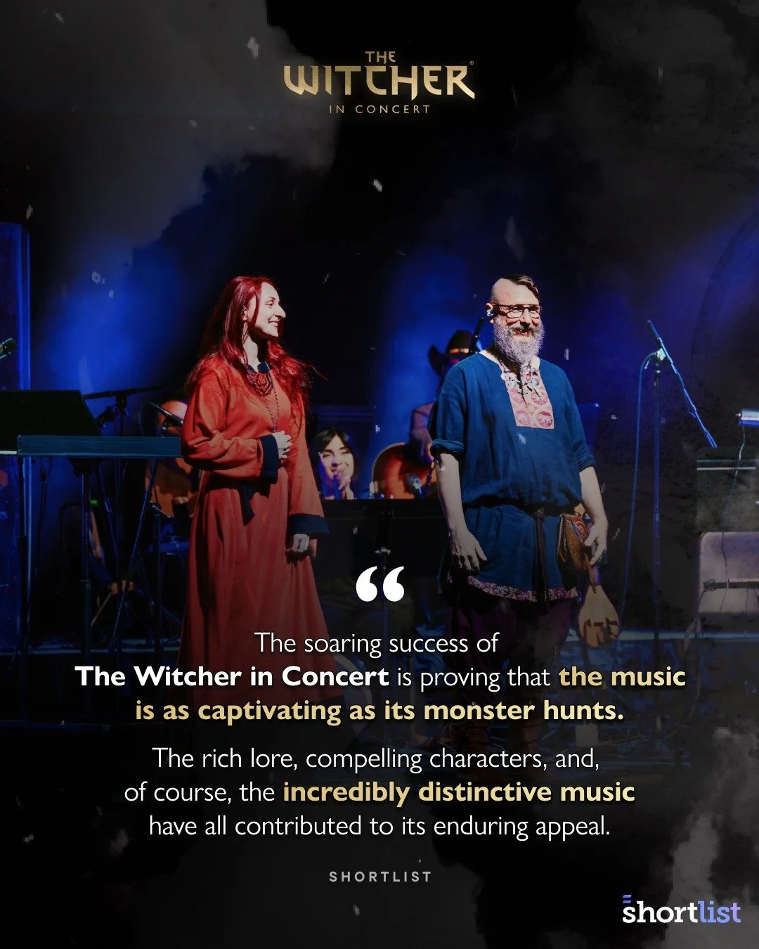 The Path is calling you, Witcher! 🐺

Join the other Witchers in experiencing magic and music live at 𝐓𝐡𝐞 𝐖𝐢𝐭𝐜𝐡𝐞𝐫 𝐢𝐧 𝐂𝐨𝐧𝐜𝐞𝐫𝐭, with performances from Percival Schuttenbach, co-composers of The Witcher 3: Wild Hunt. 

Your journey on