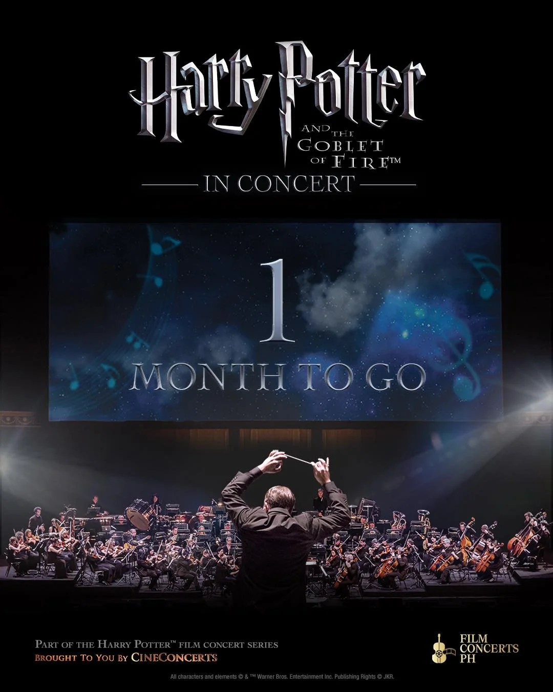 Attention all Wizards, Witches, and Muggles! The countdown begins for 𝐇𝐚𝐫𝐫𝐲 𝐏𝐨𝐭𝐭𝐞𝐫 𝐚𝐧𝐝 𝐭𝐡𝐞 𝐆𝐨𝐛𝐥𝐞𝐭 𝐨𝐟 𝐅𝐢𝐫𝐞&trade; 𝐢𝐧 𝐂𝐨𝐧𝐜𝐞𝐫𝐭 with just 𝟭 𝗺𝗼𝗻𝘁𝗵 left until show day. 

We still have tickets for the following p
