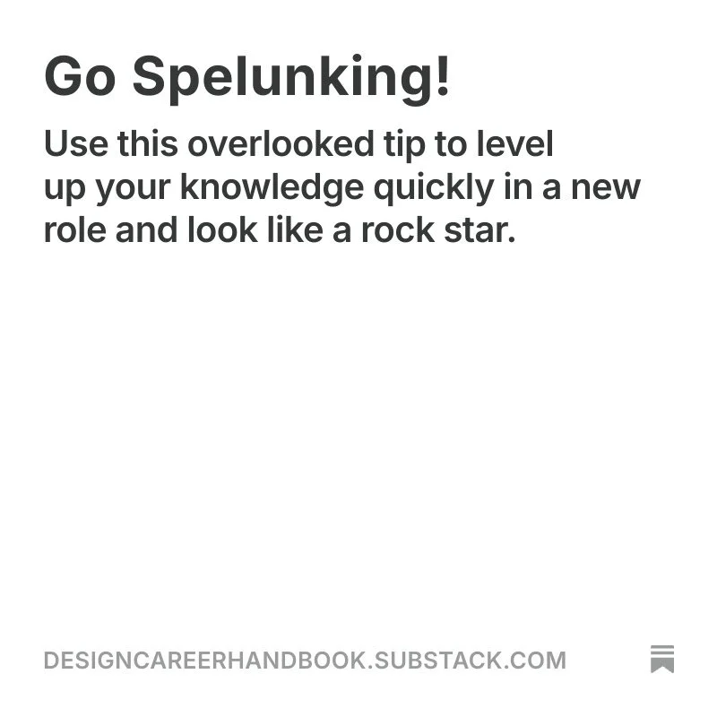 Go Spelunking and be Seen as a Rock Star