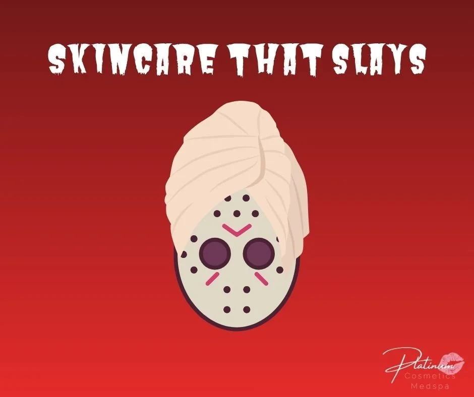 🖤🎃 Skincare that SLAYS&hellip; 🎃🖤

It&rsquo;s officially spooky season &mdash; 👻💅

🥂 Here&rsquo;s to skincare that slays:
🦠 Bacteria
👵 Fine Lines &amp; Wrinkles
👹 Free Radical Damage
🐞 Hyperpigmentation
💥 Blemishes
...and so much more!

D