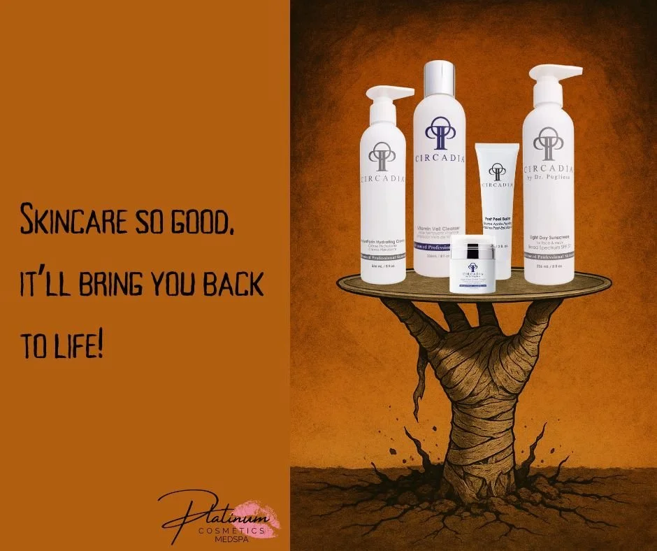 🧟&zwj;♀️ Even Mummies Need Skincare! 💀

Don&rsquo;t let your skin turn to dust this season! Our hand-picked Circadia favorites will keep your skin alive, glowing, and oh-so-smooth all fall long. 🍂✨

Whether you need hydration, exfoliation, or a yo