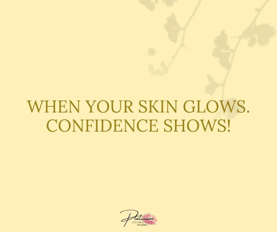 ✨ When your skin glows, your confidence shows! 💕
Healthy, radiant skin isn&rsquo;t just about appearance &mdash; it&rsquo;s about how you feel. When you invest in your skin, you&rsquo;re investing in your confidence, your energy, and your glow. 🌸

