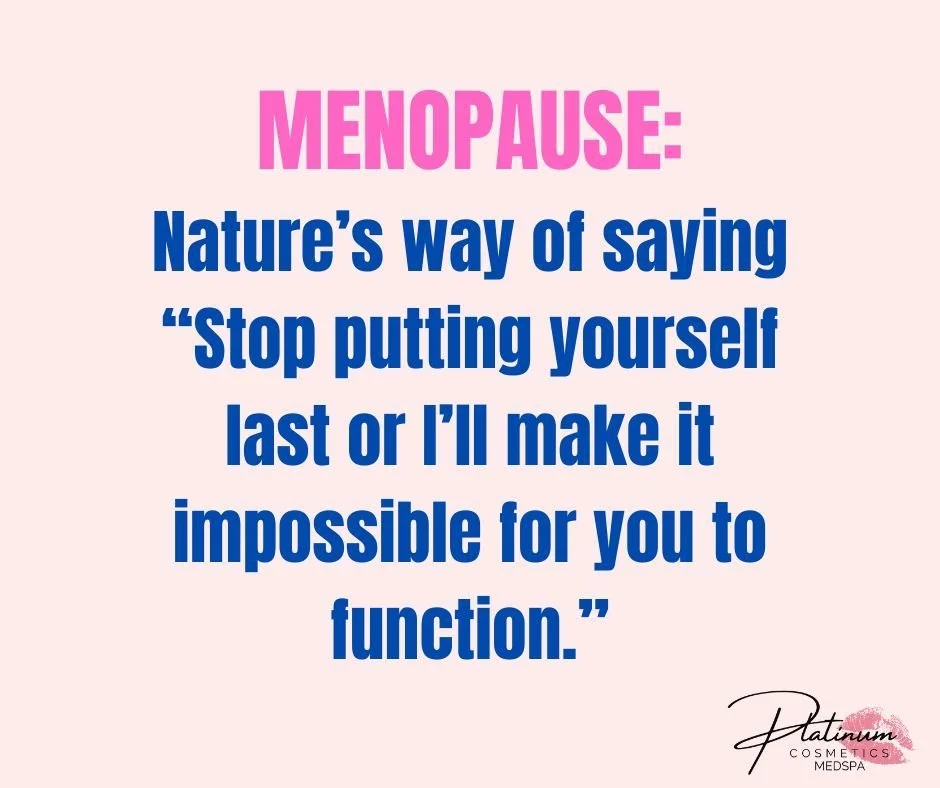 ✨ Menopause &amp; Your Skin &mdash; You Deserve Care Too ✨

Menopause can bring on big skin changes &mdash; dryness, redness, sensitivity, breakouts, and that &ldquo;I don&rsquo;t even recognize my skin anymore&rdquo; feeling. But hear me clearly: st