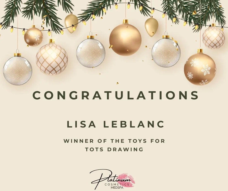 Congratulations to Lisa Leblanc on winning our Toys for Tots Giveaway! 🎉👏

A huge THANK YOU to everyone who supported this giveaway and helped donate to local families this holiday season. Your generosity truly makes a difference and helps bring sm