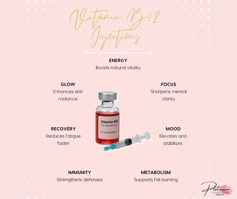 Need an energy boost that actually lasts? ✨

Boost your energy and enhance your overall wellness. 🙌

Get 12 B12 shots to keep you feeling vibrant all year long &mdash; just one quick shot a month to support energy, metabolism, mood, and focus.

Simp
