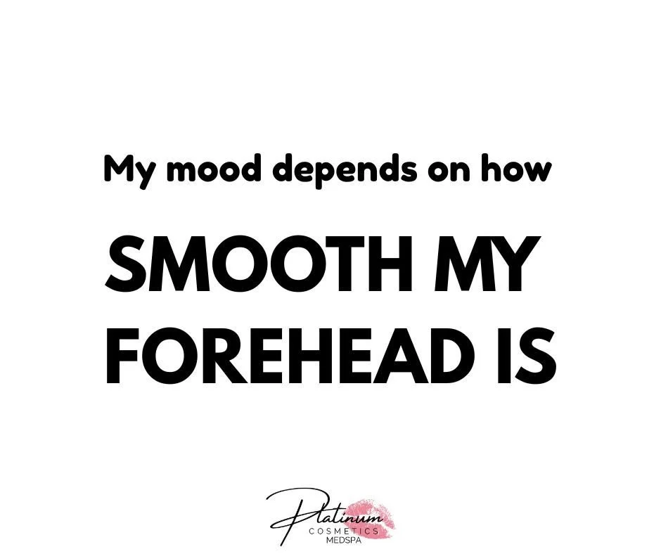 Cosmetic injectables are our thing 💉✨

Unparalleled clinical expertise. Optimal, natural-looking results. Affordable pricing that makes sense.

Because let&rsquo;s be honest&hellip;
My mood depends on how smooth my forehead is 😉

If you love a soft