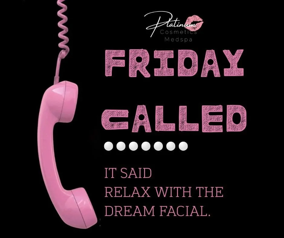 Friday called&hellip; it said &ldquo;Yo, relax.&rdquo; 😌✨

Start your weekend the right way with the Dream Facial.

Come in Friday with Maizy and experience our ultra-relaxing Circadia Dream Facial &mdash; a facial so soothing, you might just drift 