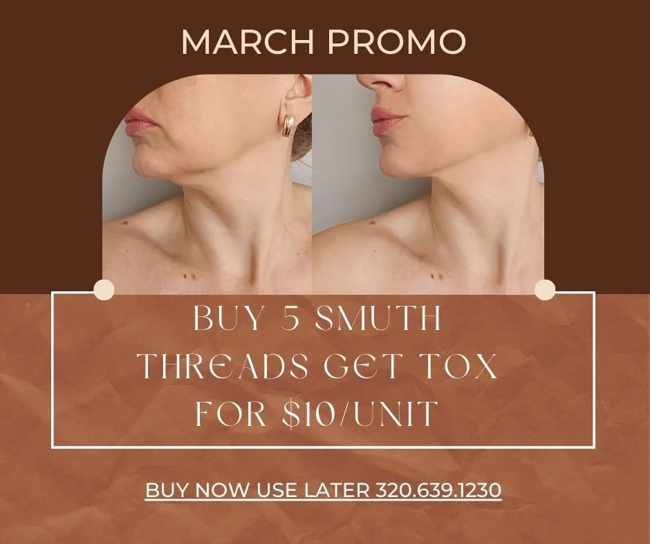 Lift + smooth = the ultimate combo ✨

Buy 5 Smooth Threads and unlock Tox for just $10/unit 🙌

Tighten, boost collagen, and soften fine lines all in one glow-up session. The perfect pairing for natural, refreshed results without looking overdone.

L