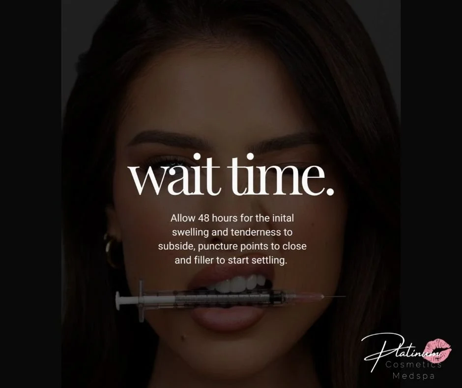 ✨ Why Should You Wait 48 Hours After Filler Before Your Next Beauty Service? ✨

We know it&rsquo;s tempting to stack your appointments, but giving your filler a little time to settle is important for the best results.

🩷 Swelling &amp; Pressure
Fres