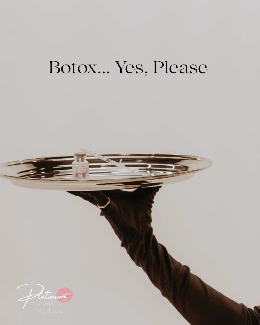 💉✨ Botox on a Platter&hellip; Yes, Please ✨💉

Serving up smooth, refreshed, and wrinkle-free &mdash; just the way you like it 😉

A little tox goes a long way in softening fine lines, preventing deeper wrinkles, and keeping you looking effortlessly