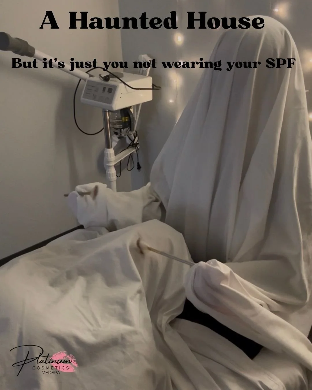 The real horror story?
Skipping SPF 👻

With summer approaching, now is the time to make sunscreen part of your daily routine. Your future skin will thank you ☀️