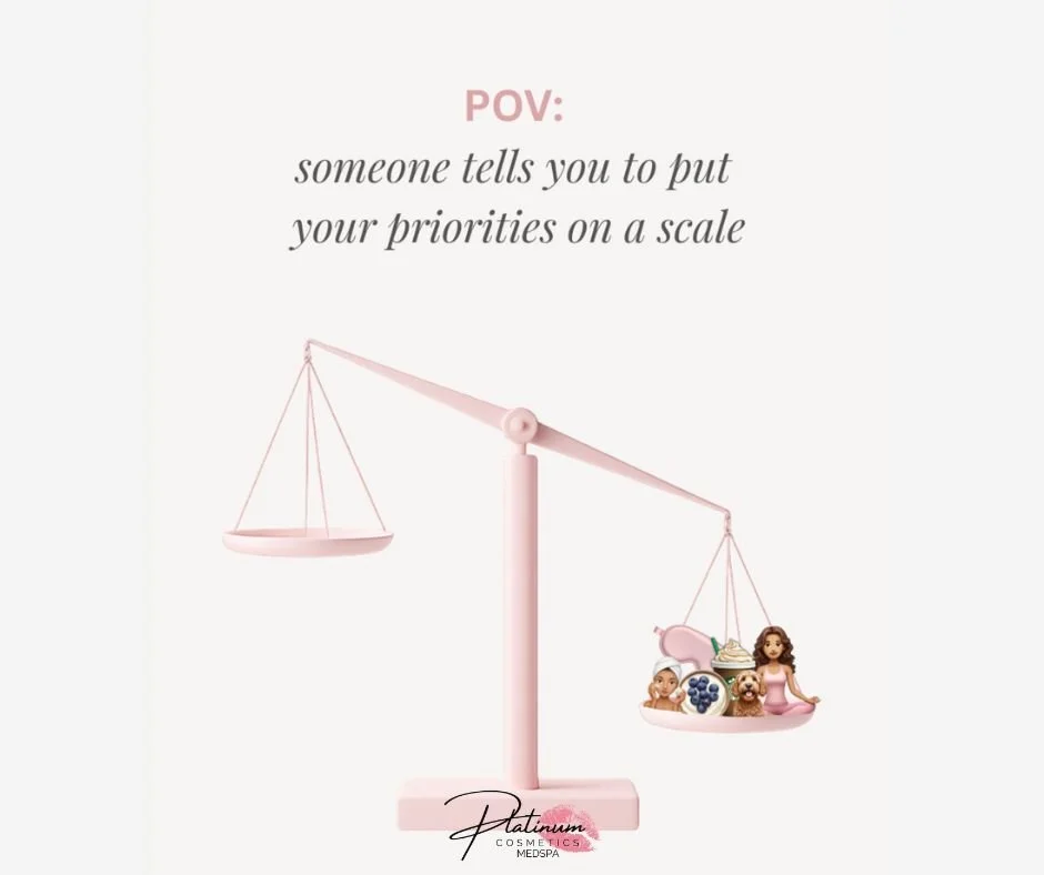 Let&rsquo;s put our priorities on a scale ⚖️✨

Lately&hellip; are you choosing stress or self-care? 👀
Because over here, we&rsquo;re picking:

🤍 Glowing skincare
🤍 Monthly facials
🤍 Smooth, stress-free waxing
🤍 A little injectable refresh 💉

Ta