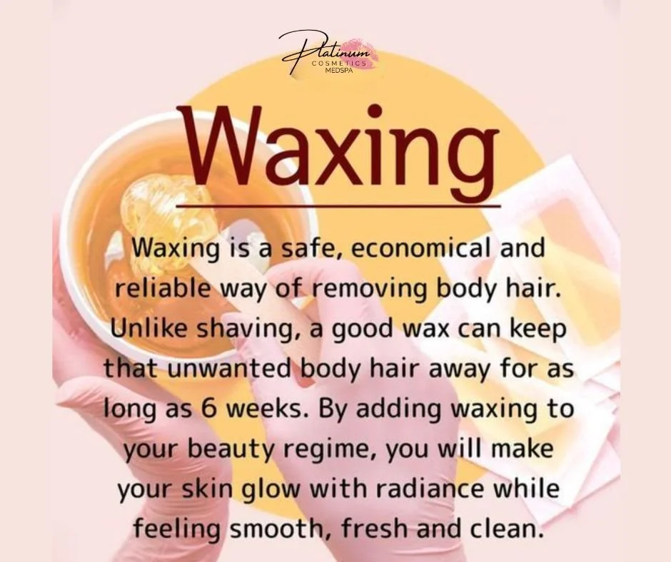 Waxing is a safe, economical, and reliable way to remove unwanted body hair ✨

Unlike shaving, a good wax can keep hair away for up to 6 weeks &mdash; no daily maintenance, no constant stubble.

By adding waxing to your beauty routine, you&rsquo;ll e