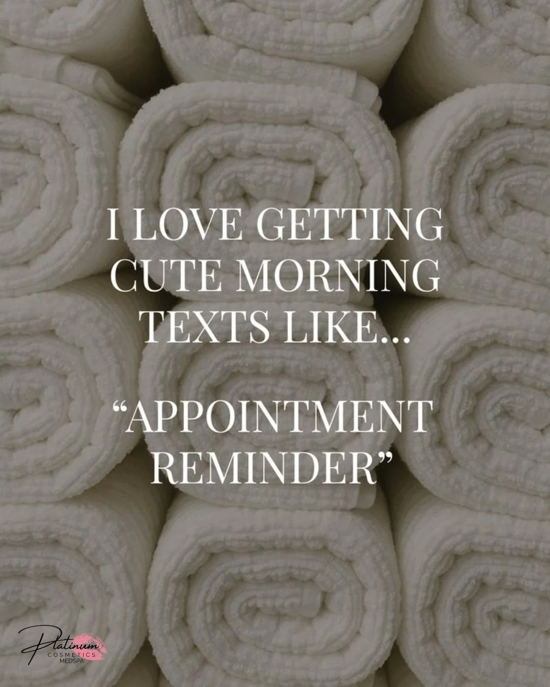 Be honest&hellip; this is your favorite notification too, right? 👀✨

Time to book your next one 💕
(320) 639-1223