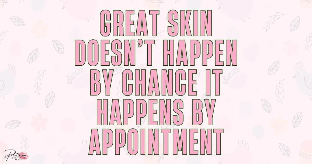 Great skin doesn&rsquo;t happen by chance&hellip; it happens by appointment ✨🤍
Ready to get your skin right? We&rsquo;ve got you covered with customized facials, waxing, laser, injectables, and more 💁&zwj;♀️
Your glow is an investment&mdash;and it 
