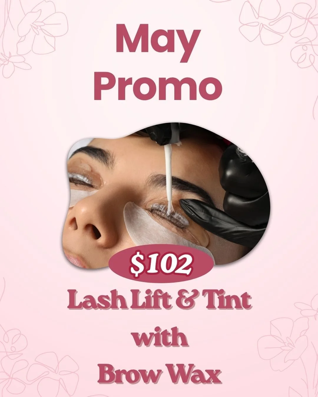 MAY PROMO 🌸

✨ Lash Lift + Tint
✨ Brow Wax

All for $102

Wake up ready with effortless, low-maintenance beauty 🤍
📞 320.639.1230