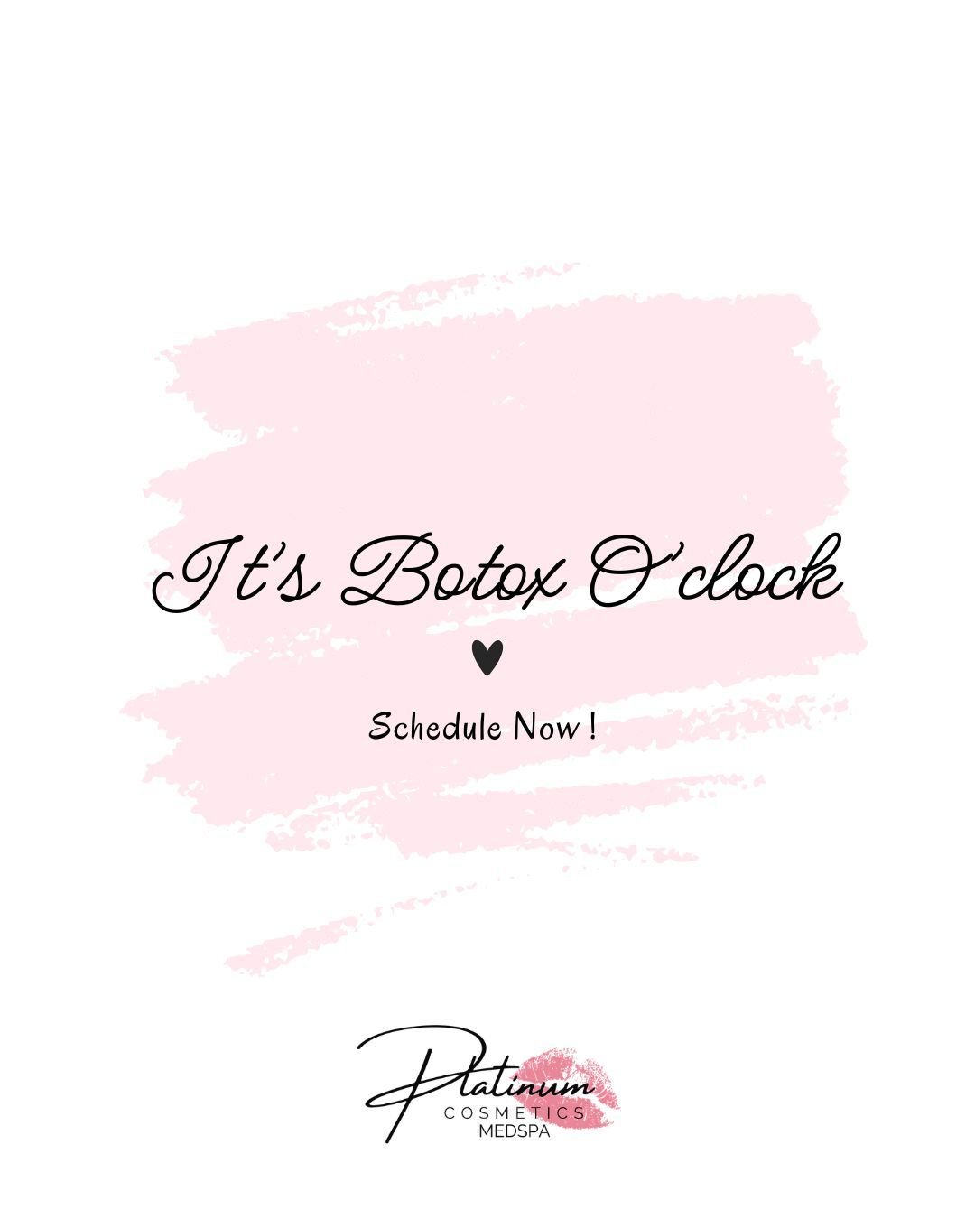 It&rsquo;s Botox O&rsquo;Clock 💅💉
Because wrinkles weren&rsquo;t invited

Book your appointment now 😉
📞 320.639.1230
