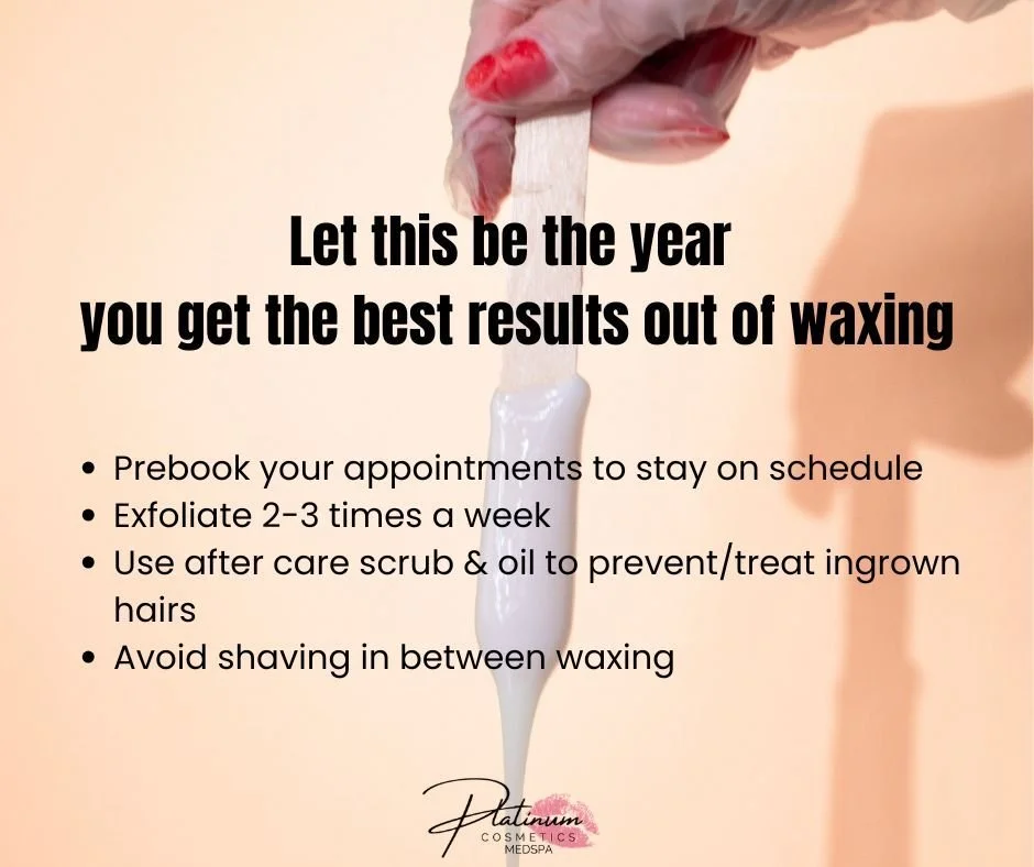 ✨ Let this be the year you get the BEST results from your wax ✨

Consistency is key when it comes to smooth, flawless skin&mdash;and we&rsquo;re here to help you get there 💁&zwj;♀️

Here&rsquo;s how to level up your wax game:
✔️ Prebook your appoint