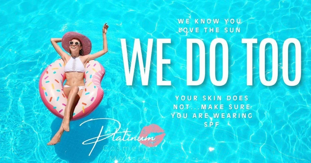 Sun&rsquo;s out&hellip; SPF ON ☀️✨
If you do one thing for your skin this summer&mdash;make it sunscreen 🤍
Daily SPF helps:
&bull; Prevent premature aging + fine lines
&bull; Protect against sun damage + dark spots
&bull; Reduce risk of skin cancer
