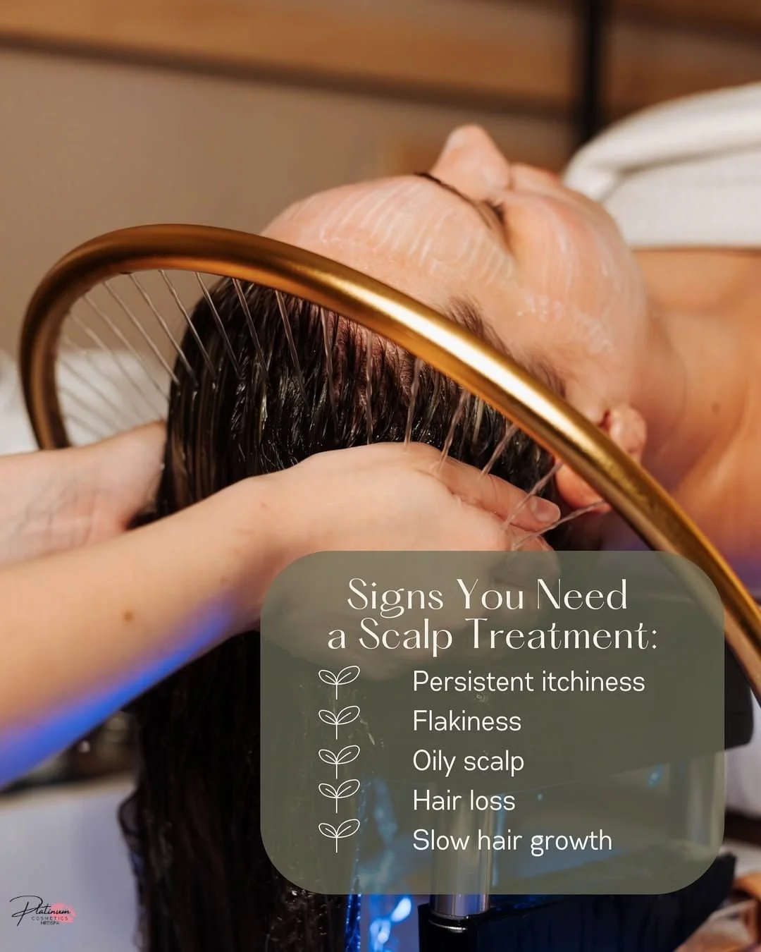 Your scalp deserves self-care too ✨💆&zwj;♀️

If you&rsquo;re dealing with itchiness, flakes, excess oil, hair shedding, or slow hair growth, your scalp may be begging for a detox 👀

A healthy scalp = healthier hair 🤍 Scalp treatments help remove b