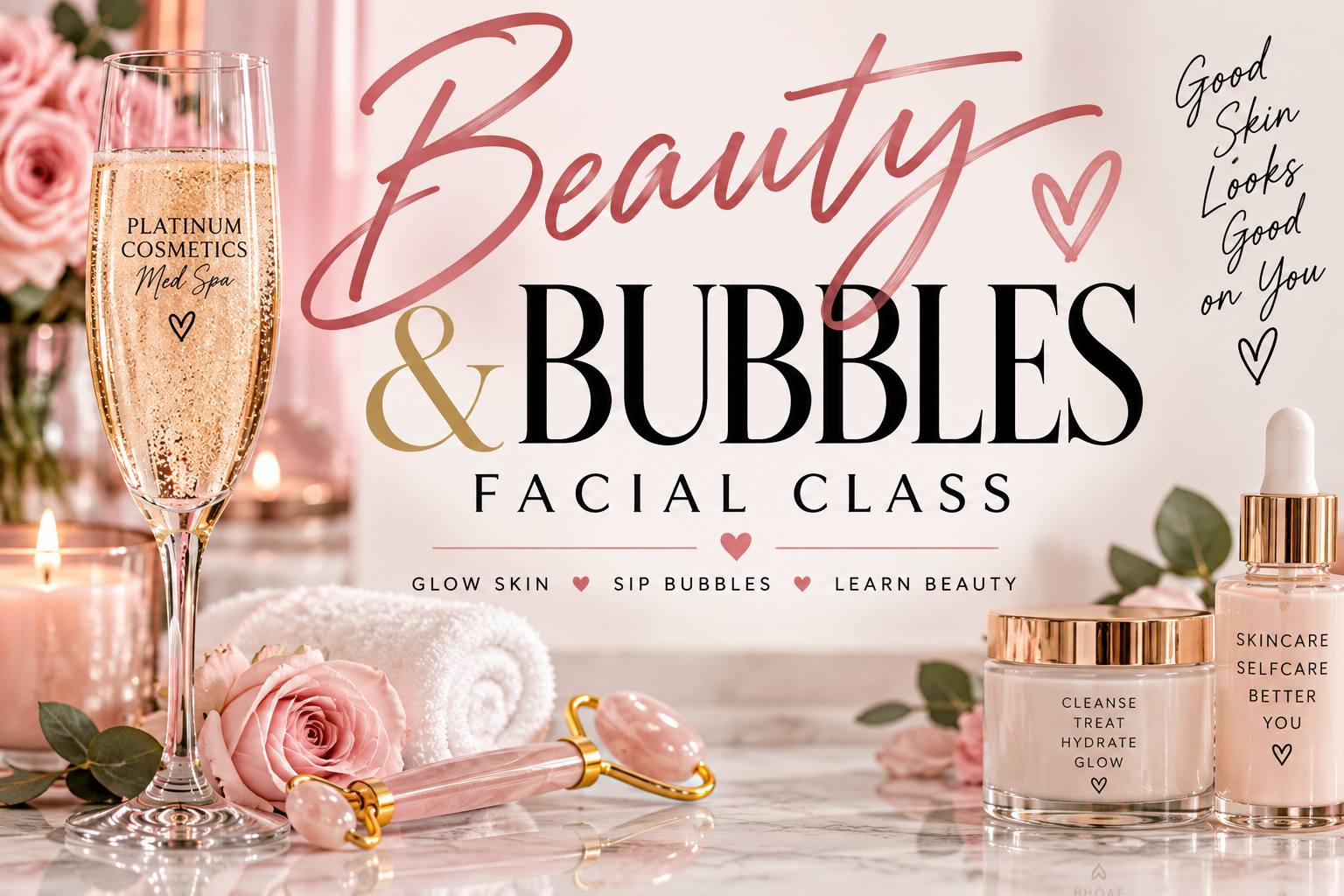 Beauty & Bubbles DIY Facial Class