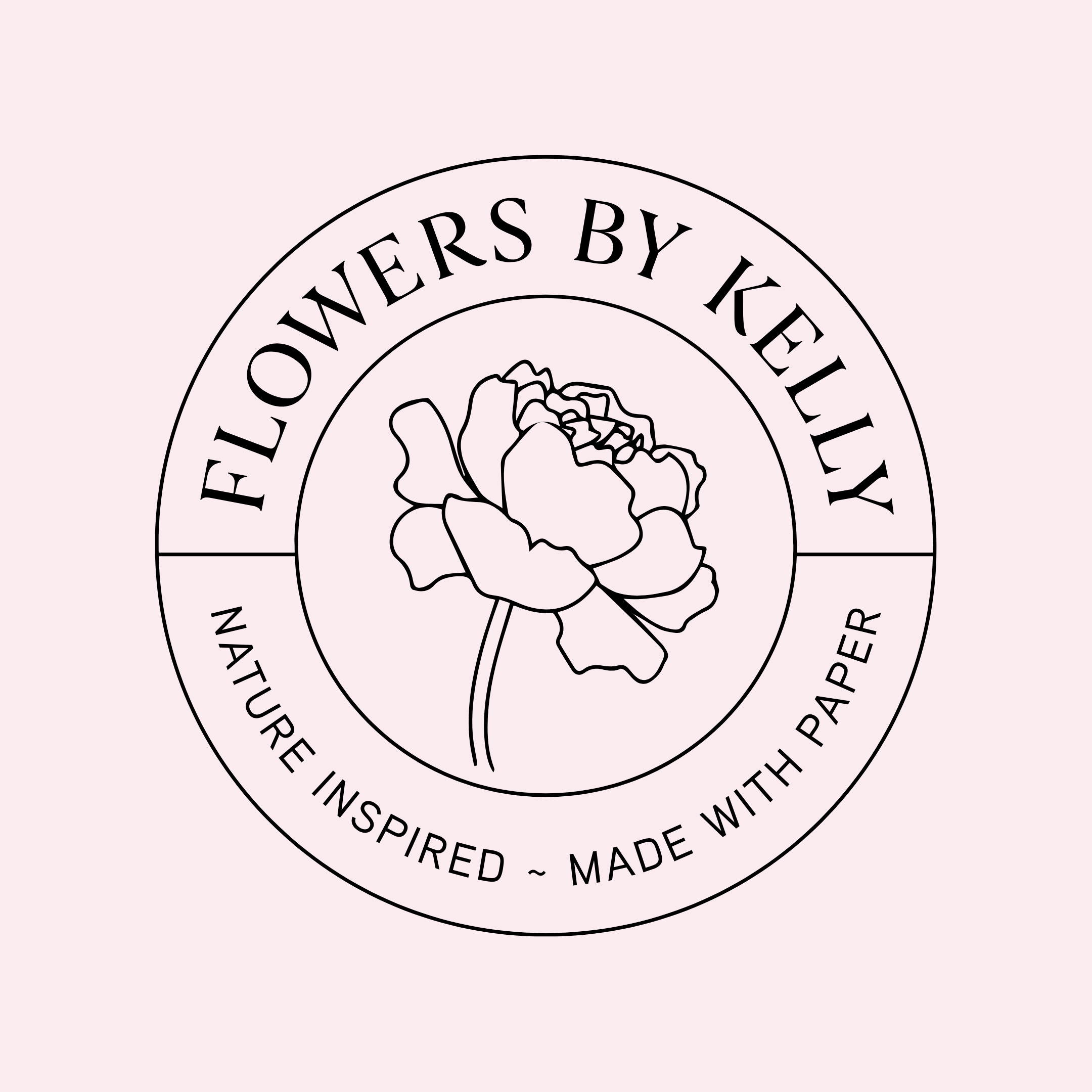 Logo design for 'Flowers by Kelly'