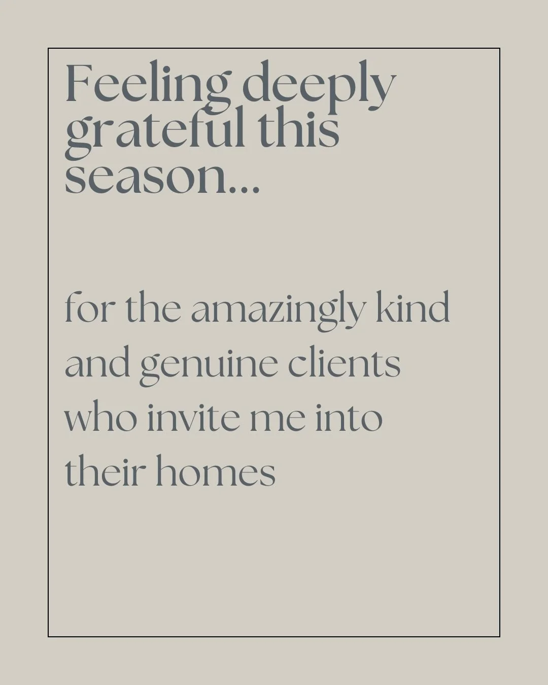 Feeling deeply grateful this season...
🤎 for the amazingly kind and genuine clients who invite me into their homes
🤎the vendors and trades who help bring every detail to life
🤎 the designer friends who make this industry feel like community
🤎 and