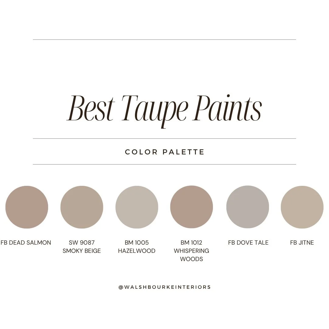Working with a client this week to find the perfect moody taupe-pink for her study built-ins&hellip; and I was loving every one of these layered, dusty neutrals 🤎

They&rsquo;re that sweet spot between taupe and mauve: warm, cozy, and just dramatic 
