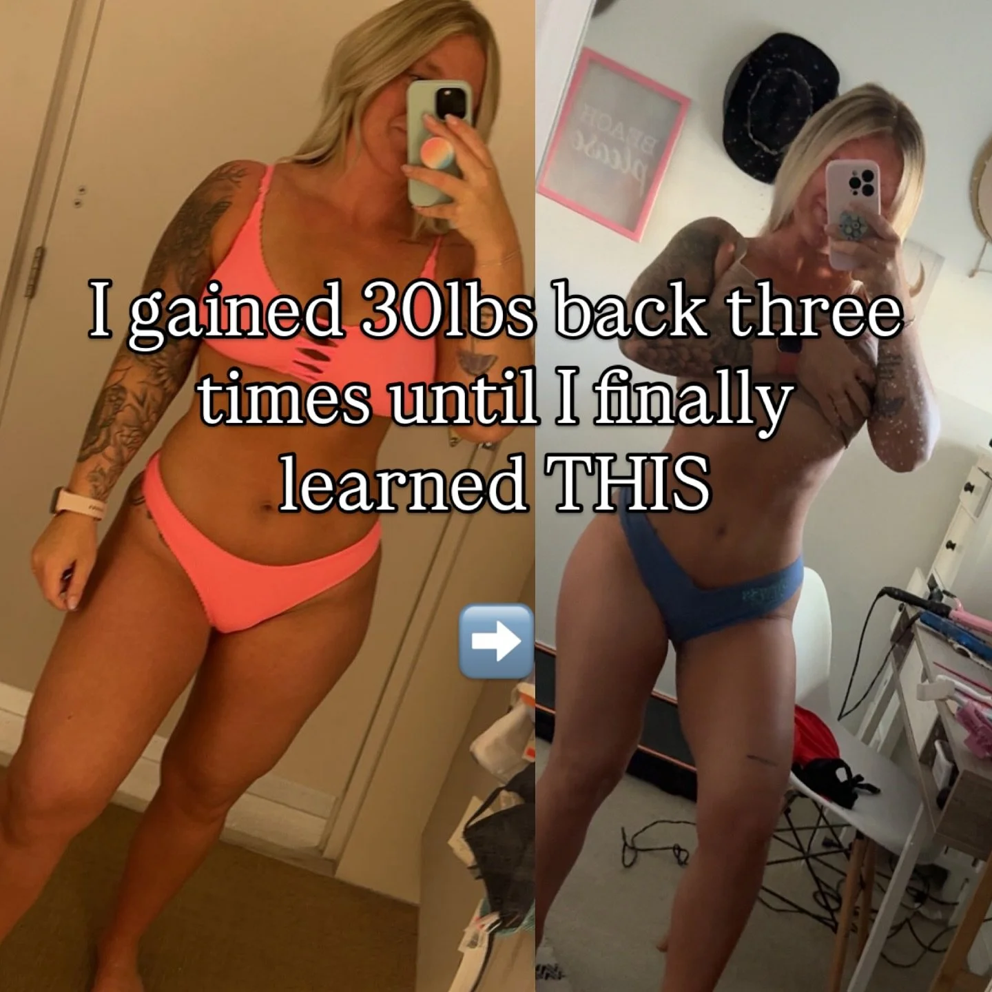 Get used to saying &ldquo;no&rdquo; &hellip;
Just as often as you say &ldquo;yes&rdquo; 👀

I learned the hard way, just like most of my clients, who would pack on the lbs every month after the diet they followed to lose the weight. 

Thinking ahh ye