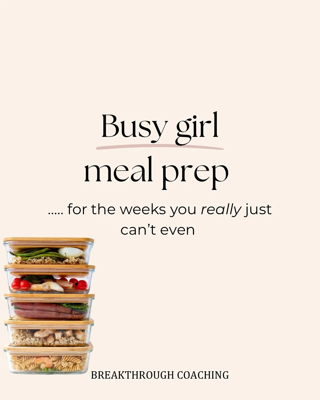 In the business of making nutrition SIMPLE 😮&zwj;💨

If you&rsquo;re someone who doesn&rsquo;t have a lot of time to spend on meals- hello, most of us! Or doesn&rsquo;t enjoy cooking, doesn&rsquo;t want to stress about what they&rsquo;re going to ea
