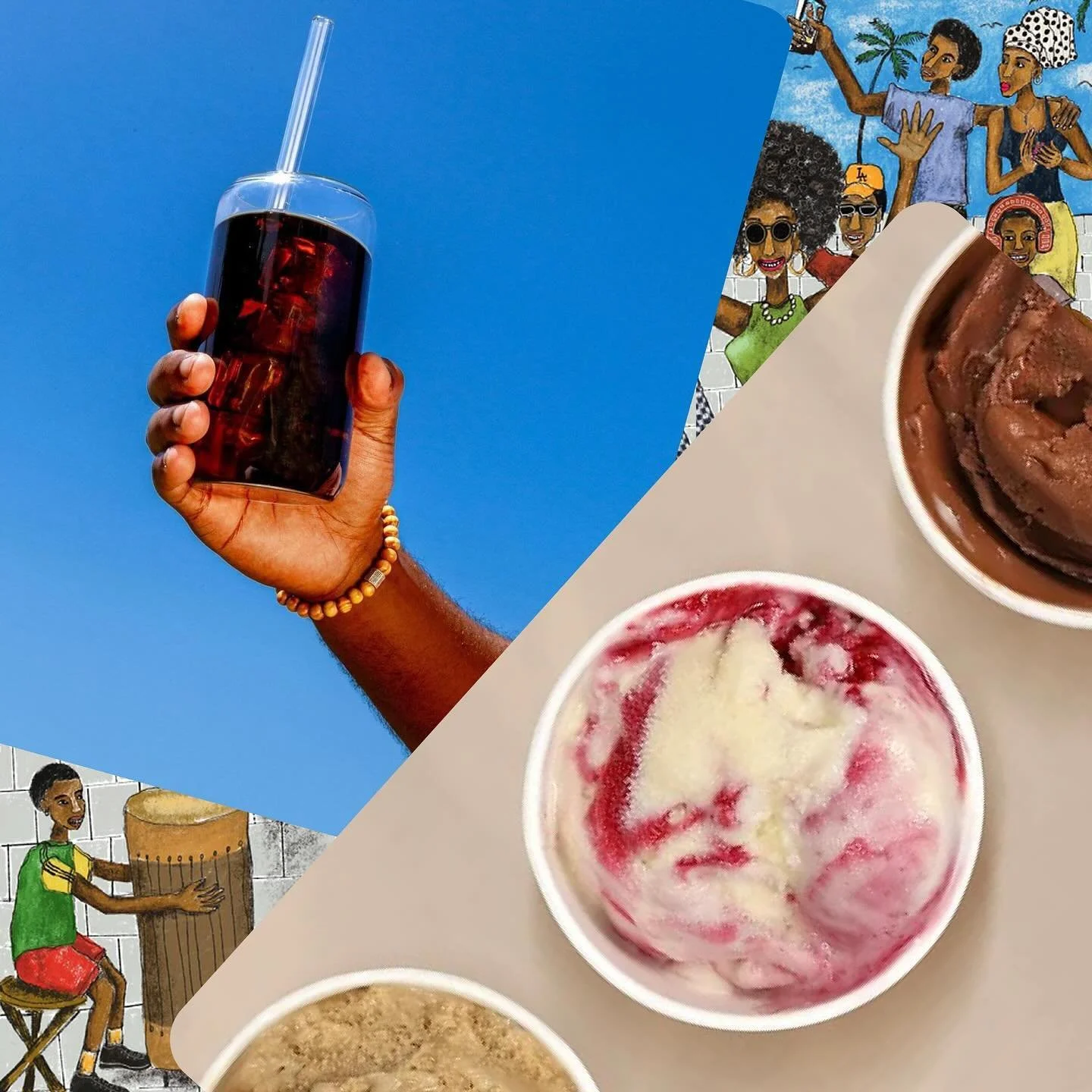 VENICE SOULSTICE is tomorrow! 

Today is the last day to get $25 presale tickets ($35 tomorrow) and enter our giveaway to win a FREE 10x10 PRINT by @gakwaya_gisa 

We can&rsquo;t wait to celebrate together 🌞 swipe through for a preview of @venicesou