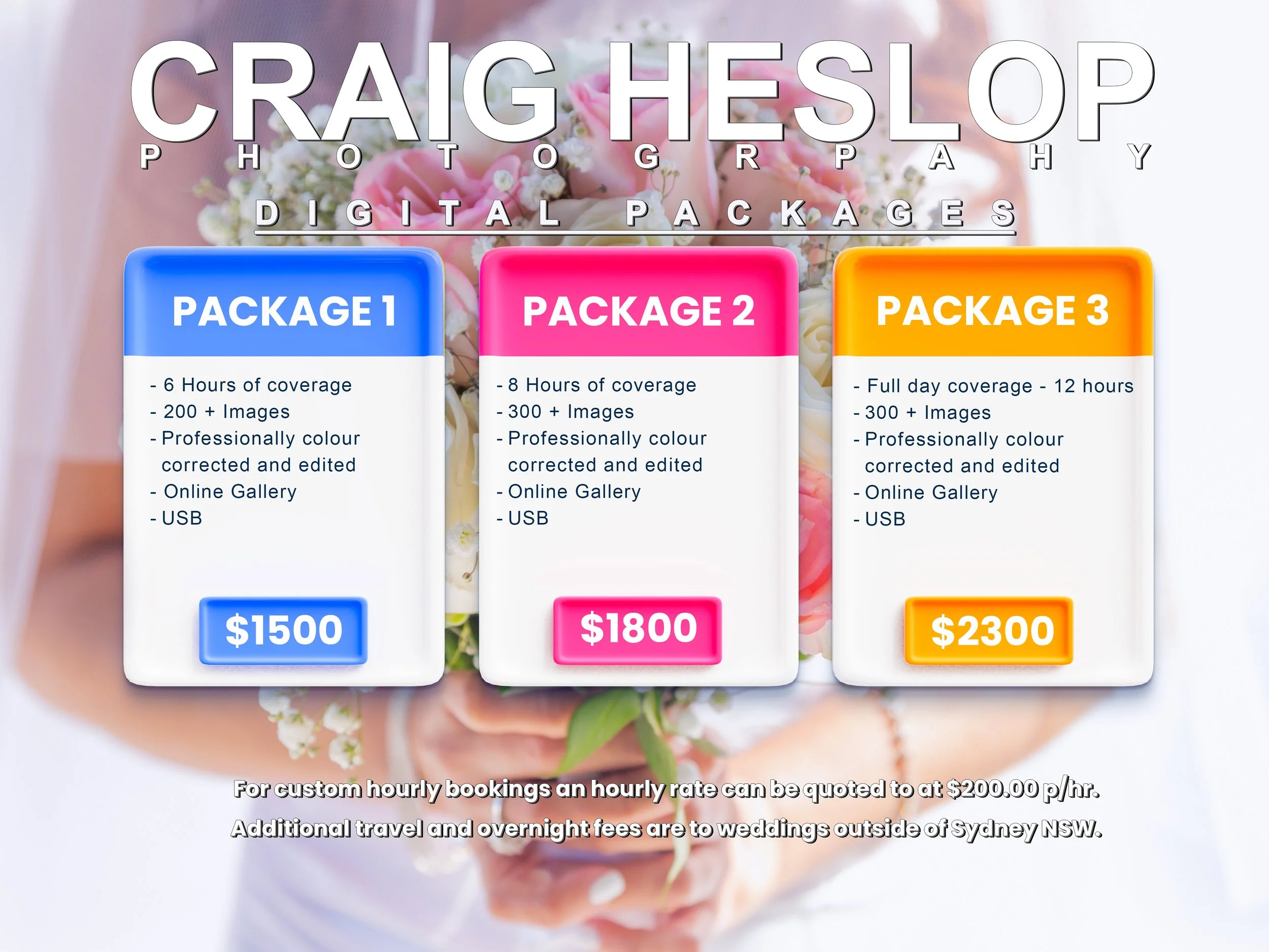 Craig Heslop Digital Packages