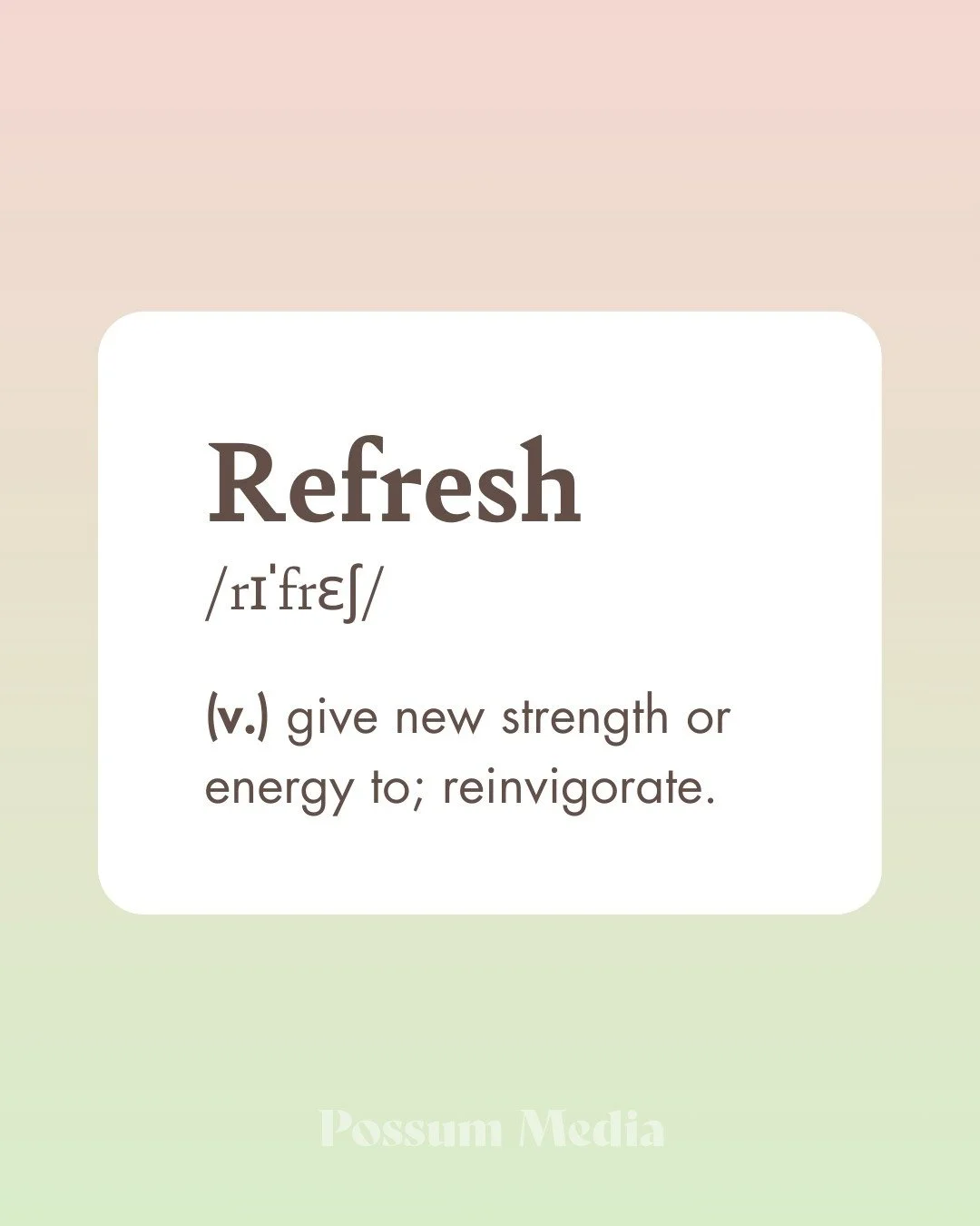 A brand refresh may involve updating elements like your logo, colours, and what you tell your customers.

Think of a brand refresh like changing your storefront display or rearranging your shelves to showcase new products. It's about keeping things f
