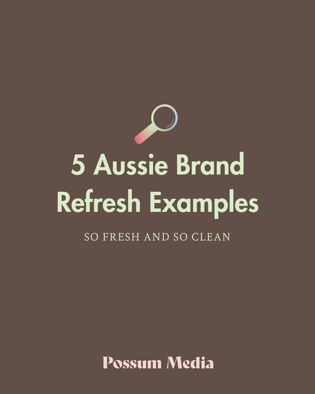 Here are 5 Aussie brand refresh examples we love! 

@cleanupaustralia by @uberbrandagency 
@commbank by @re.design.global 
@stocklandliving by @principalsbranding 
@auspost by @principalsbranding 
@rebelsport by @hulsbosch.design

#AussieBrands #Bran