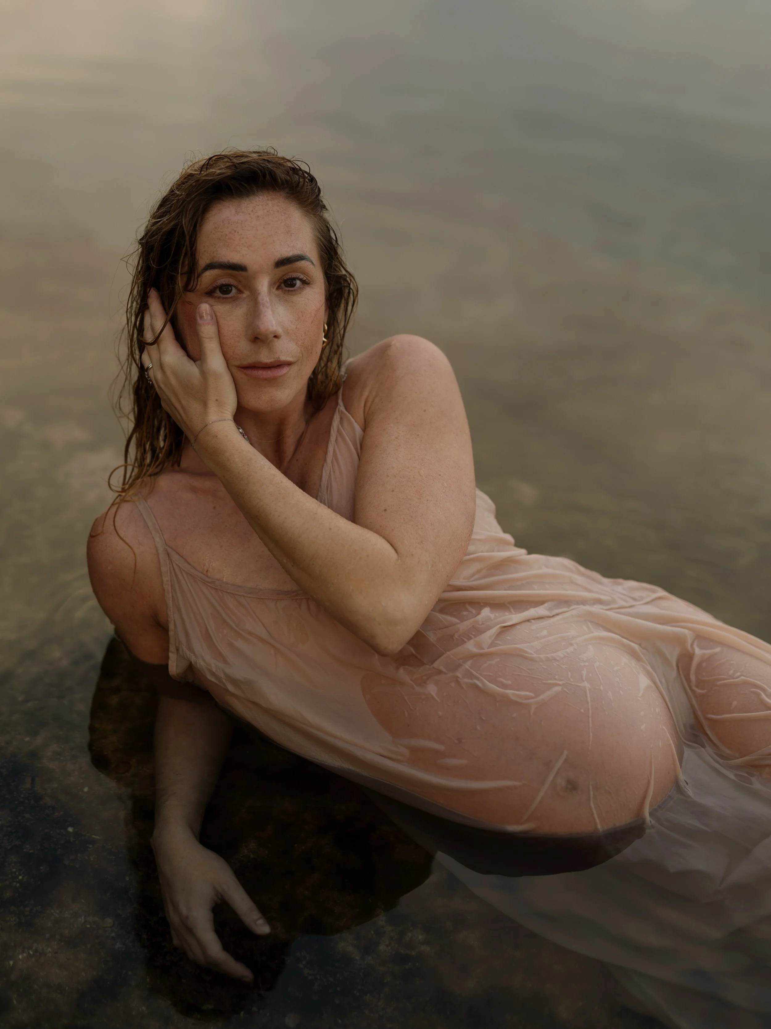 Motherhood. Just like the tides. 
We learn to rise and fall with the demands of it all, sometimes feeling like we&rsquo;re drowning in the weight of it. Sometimes sinking into the weightlessness and pure joy of it all - head back, face to the sun, he