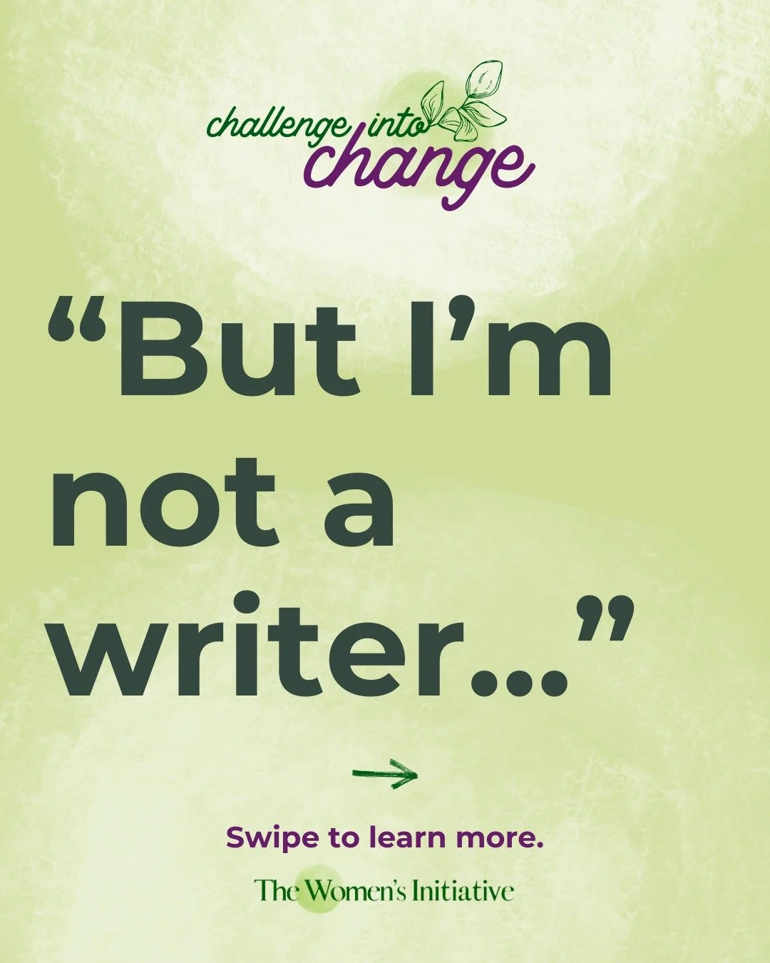 Do you have a story waiting to be told?

Join Kishara Joy Griffin, MSW, and 2024 author Samman Akbarzada for two 90-minute Challenge Into Change pop-up writing workshops. Together, you'll explore prompts, share ideas, and create space for your voice,